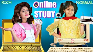 ONLINE STUDY  Rich vs Normal  MyMissAnand [upl. by Corson155]