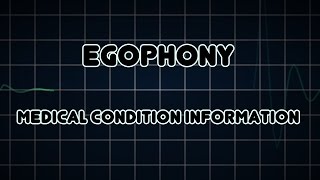 Egophony Medical Condition [upl. by Rebor706]