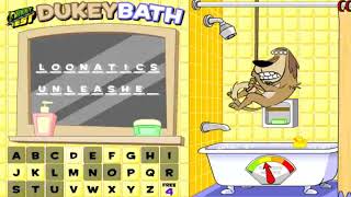 Johnny Test Dukey Bath Gameplay [upl. by Eppillihp]