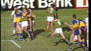 Souths v Parramatta 1986 brawl [upl. by Nelyak]