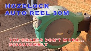 Hozelock Auto Reel 30m keeps retracting Disassembly  Part 1 [upl. by Fanchon]