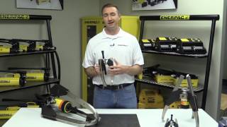 Hydraulic Puller Demo  Synchronous Grip Action  Enerpac [upl. by Fox719]