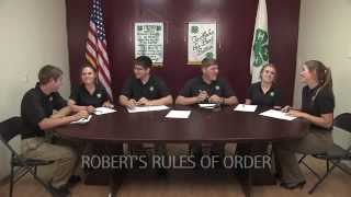 Parliamentary Procedure Basics [upl. by Bandeen]