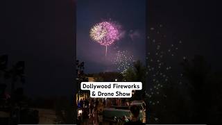 Dollywood Fireworks amp Drone Show  Pigeon Forge Tennessee [upl. by Enihpad]