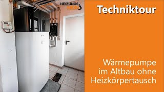 Wärmepumpen im Altbau Ölheizung gegen Wärmepumpe austauschen [upl. by Xirdnek]