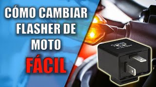 📌Como INSTALAR o cambiar FLASHER de DIRECCIONALES moto 🚀2020 [upl. by Kozloski]