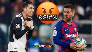 Cristiano Ronaldo Vs Lionel Messi ● Top 5 Fights\Angry Moments Ever ● 1080i HD [upl. by Teria152]