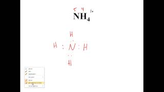 Lewis Dot Structures for Polyatomic Ions  CLEAR amp SIMPLE [upl. by Timms482]