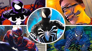 Evolution of Symbiote Taking Over Peter Parker in SpiderMan Games 2005  2022 [upl. by Ertha]