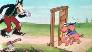 1933 Silly Symphony Three Little Pigs [upl. by Eiramenna]