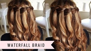 Waterfall Braid by SweetHearts Hair [upl. by Wyn]