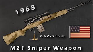 M21 Sniper Weapon Review  Shorts [upl. by Letney]