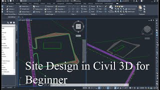 Site Design in Civil 3D for Beginner [upl. by Notsek999]