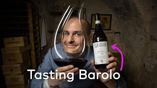 ELIO GRASSO BAROLO  THE WINE TASTING [upl. by Lehcar345]