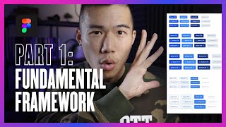 Create a Figma Design System  Fundamentals Part 1 [upl. by Aynatal142]