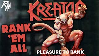 KREATOR Albums Ranked From Worst to Best  Rank Em All [upl. by Ydissahc]