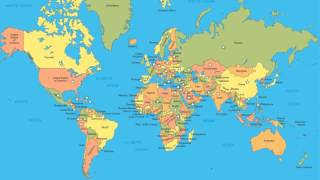 WORLD MAP VIDEO [upl. by Ynnaffit378]