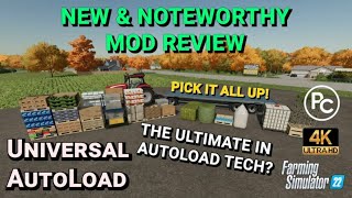 Universal Autoload  Mod Review  Farming Simulator 22 [upl. by Rebmeced]