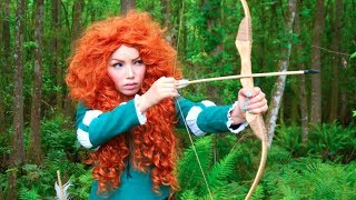 Disneys BRAVE Merida Makeup Tutorial [upl. by Tarrel918]