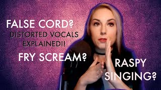 Distorted Vocals Defined Different Types of Screams EXPLAINED [upl. by Anitac]