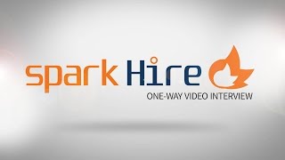 What is a OneWay Video Interview presented by Spark Hire [upl. by Nyrehtac492]