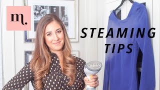 How To Steam Your Clothes The Right Way [upl. by Sokcin396]