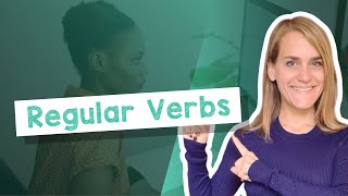 Learn Regular Verbs in the Present Tense in German  A1 with Jenny [upl. by Halilahk]