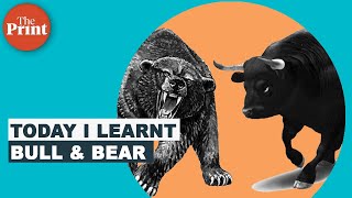 What do bull and bear mean in the stock market [upl. by Rasaec]