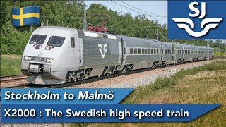 SJ X2000 HighSpeed Train Review How Good Is Swedens Flagship Train [upl. by Ednew448]