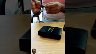 WEISRE WM101A mic unboxing  how can connect wireless mic to mobile shorts [upl. by Wehhtam]