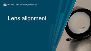 5  Lens alignment [upl. by Quigley]