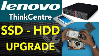 Lenovo ThinkCentre Mini PC SSD HDD Upgrade GUIDE [upl. by Womack]