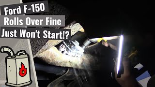 Ford F150 Cranks Over Ok But Wont Start [upl. by Aicilaanna]