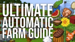 13 Essential and Simple Automatic Farms in Minecraft 115 [upl. by Itsyrk20]