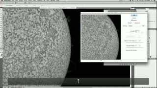 Solar Halpha Processing With Photoshop [upl. by Iznil]