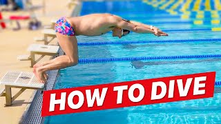 How to Dive into a Pool for Beginners  StepByStep Guide [upl. by Sothena129]