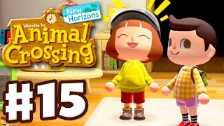 Visiting Ashleys Island  Animal Crossing New Horizons  Gameplay Walkthrough Part 15 [upl. by Fogarty]