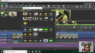 How to make a split screen using VideoPad Video Editor [upl. by Ycrad]