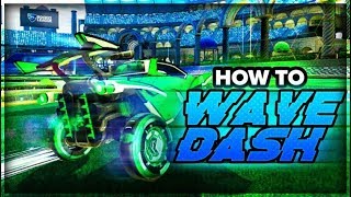 Rocket League Wavedash Tutorial [upl. by Alimac130]