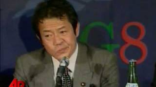 Raw Video Drunken Japanese Finance Minister [upl. by Gerk575]