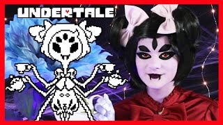 MUFFET UNDERTALE COSPLAY MAKEUP TUTORIAL  KITTIESMAMA [upl. by Akfir]