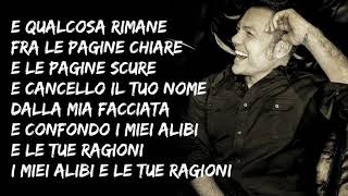 Tiziano Ferro  Rimmel TestoLyrics [upl. by Lahcsap]