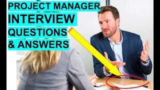 PROJECT MANAGER Interview Questions and Answers [upl. by Piero421]