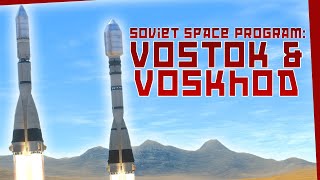 KSP Recreating the VOSTOK and the VOSKHOD Soviet Space Programs [upl. by Kass]