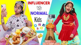 Influencer vs Normal Kids  MyMissAnand [upl. by Ramsey]