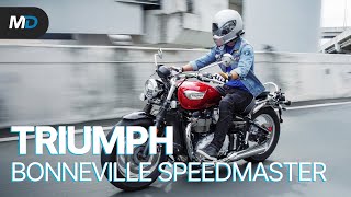 Triumph Bonneville Speedmaster Review  Beyond the Ride [upl. by Nillor]