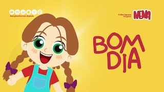 Bom dia  Cante com Nena 1  Música Gospel Infantil  Desenho [upl. by Eeresid]