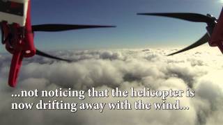 DJI F550 Hexacopter crash after flight above the clouds [upl. by Aileno]