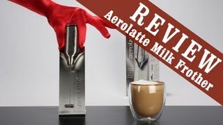 Aerolatte Milk Frother  Exclusive Review [upl. by Yesteb]