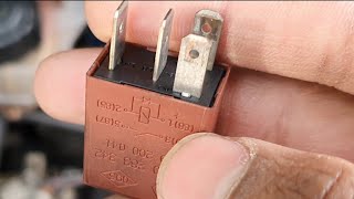 Comment tester un relais 12v dun véhicule How to test a 12v four pin relay on your vehicle [upl. by Crofoot762]